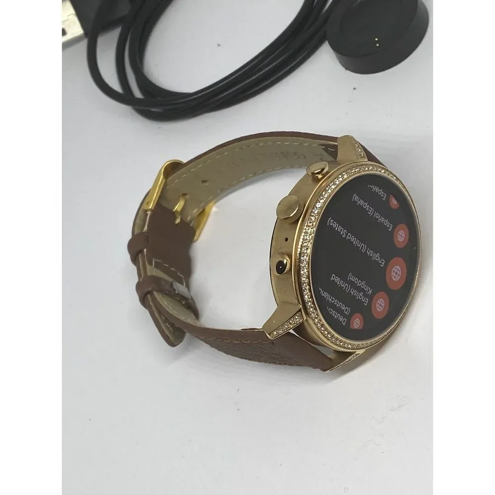 Fossil Gen 4 Authentic Digital Dial Smart Watch Custom Band FTW6011 AB70